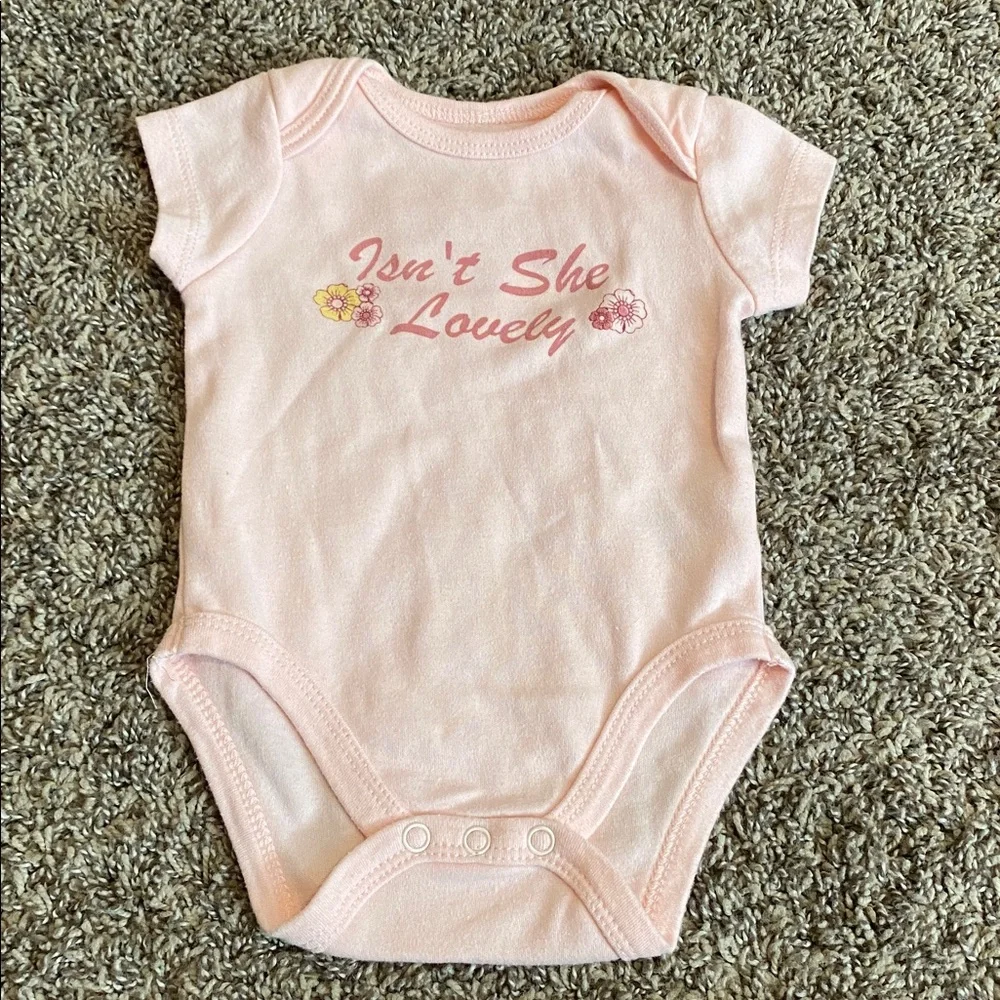 Baby Girl Onesie Bundle 3 and 3-6 Months